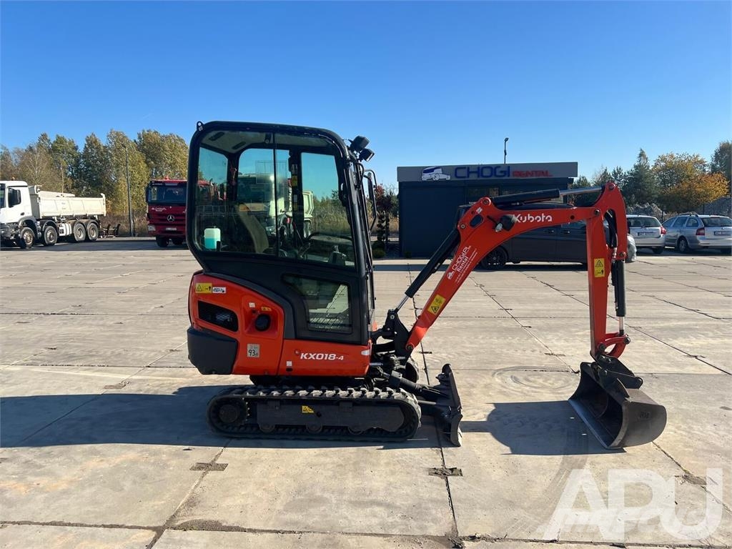 Kubota KX018-4 Mini ekskavatoriai < 7 t