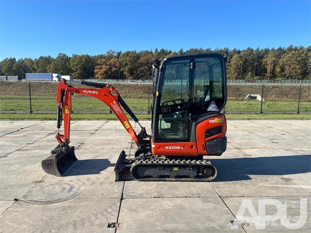 Kubota KX018-4 Mini ekskavatoriai < 7 t