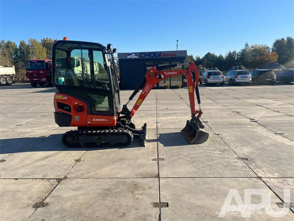 Kubota KX018-4 Mini ekskavatoriai < 7 t