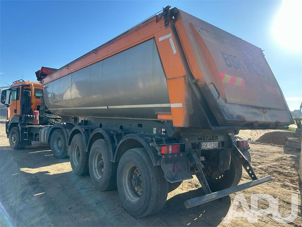 Meiller KISA 3 نصف مقطورات قلابة