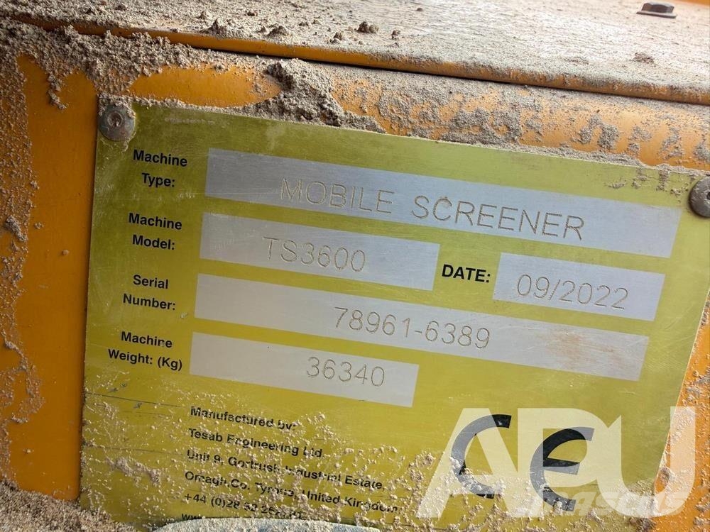 Tesab TS3600 Screeners