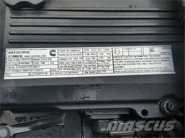 Cummins QSL9 其他组件