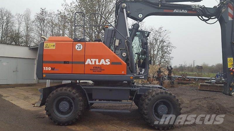 Atlas 150W Wielgraafmachines