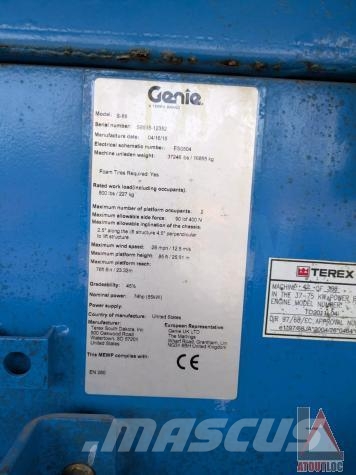 Genie S-85 Ανυψωτήρες με αρθρωτό βραχίονα