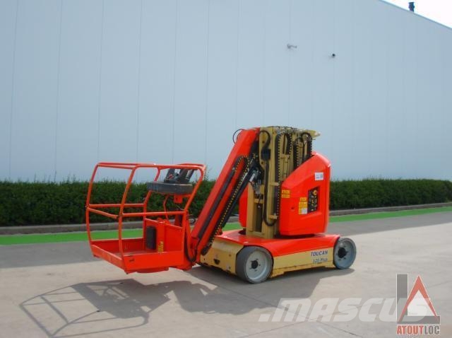 JLG TOUCAN 12E + Knikarmhoogwerkers