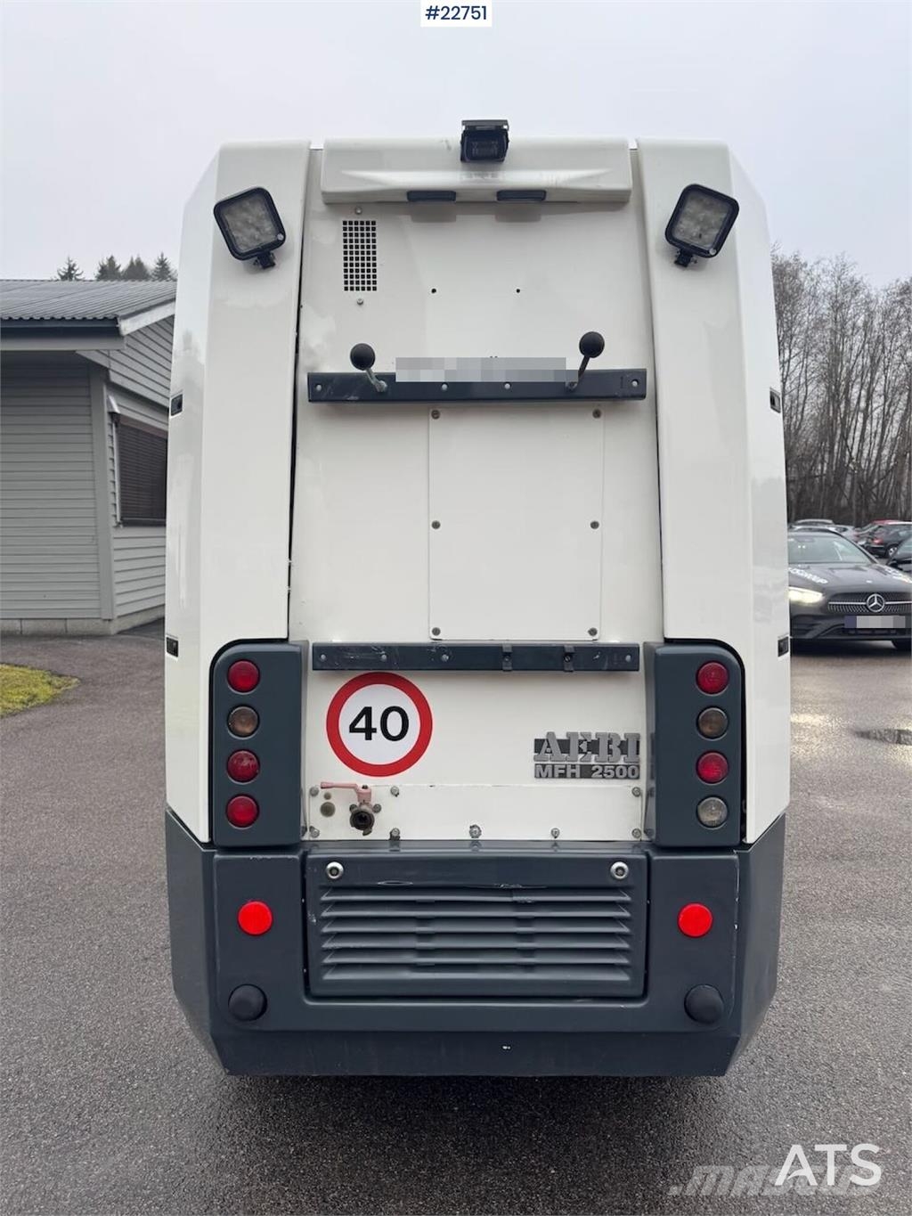 Aebi MFH2500 sweeper Camión de barrendero