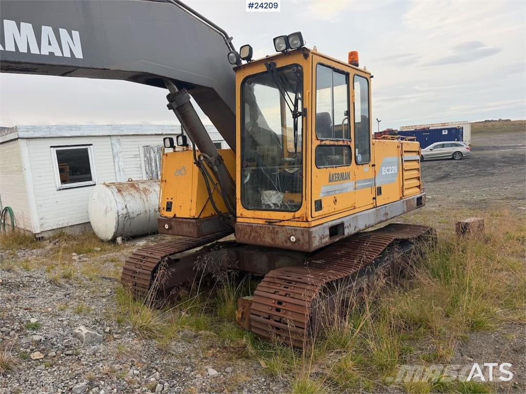 Åkerman EC229 Excavadoras sobre orugas