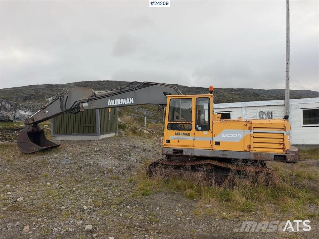 Åkerman EC229 Excavadoras sobre orugas
