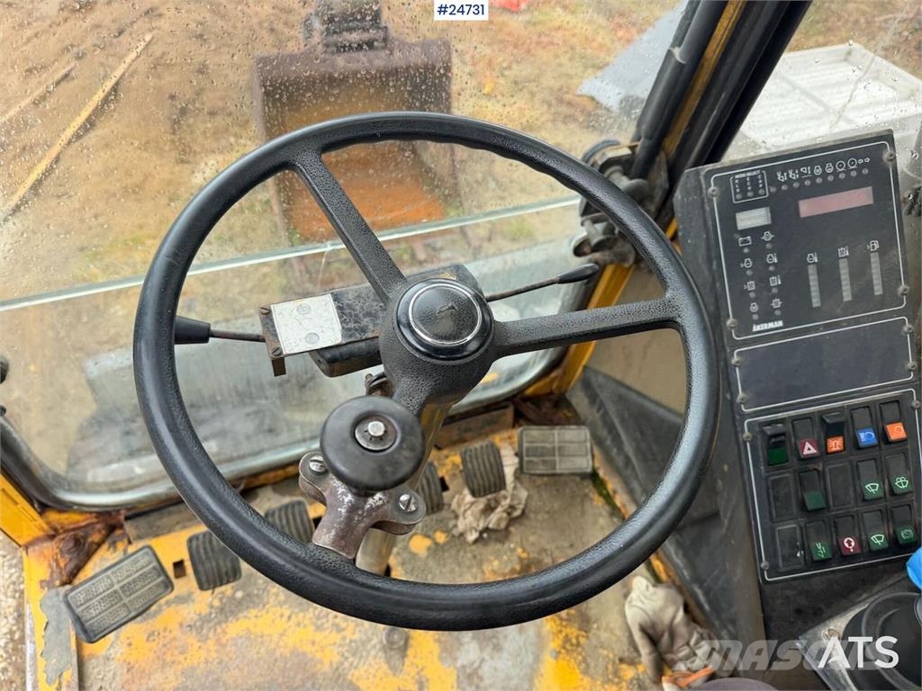 Åkerman EW130 wheel digger w/ a bucket. WATCH VIDEO Gravemaskiner på hjul
