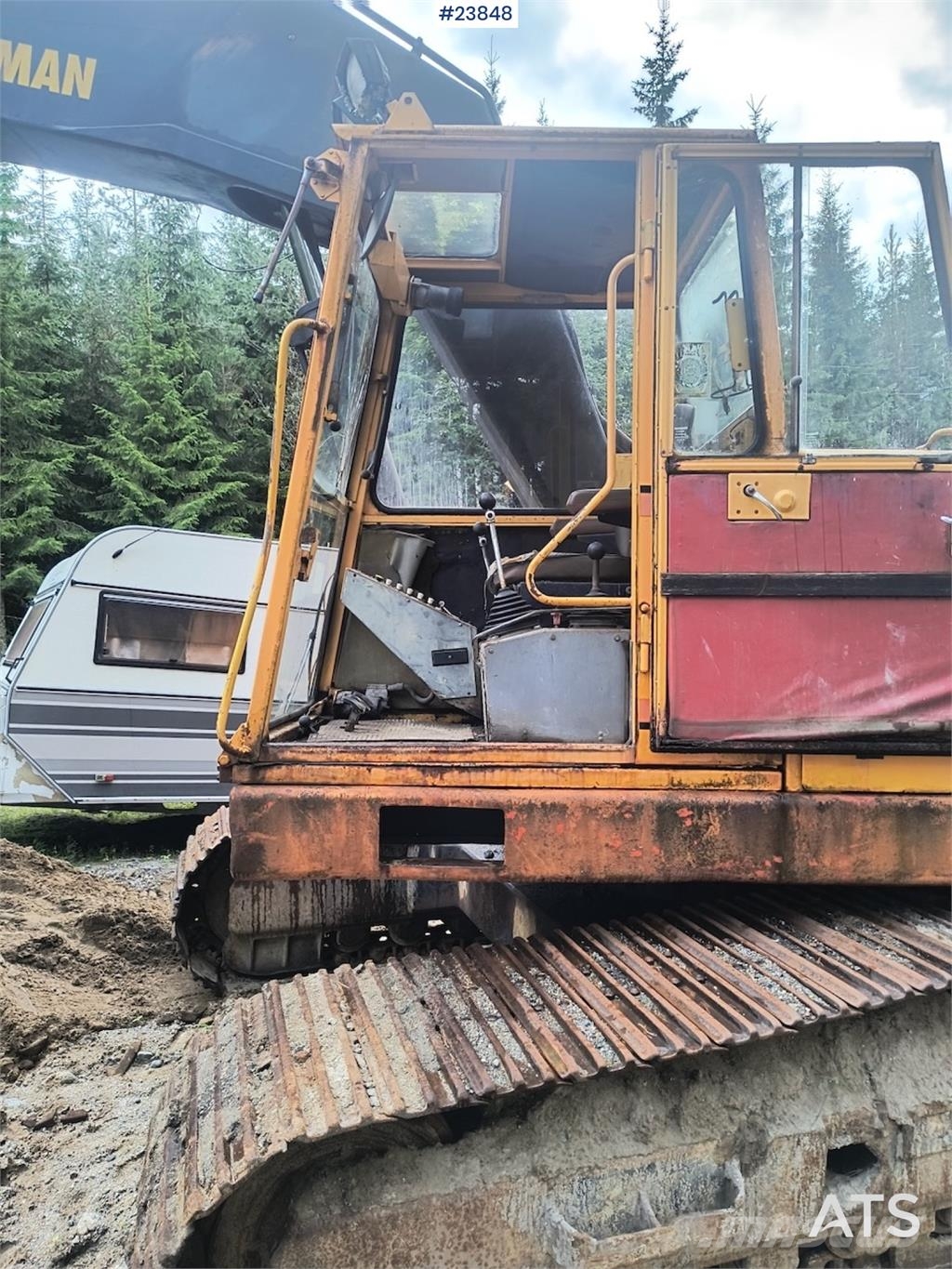Åkerman H10 Excavator with Digging Bucket Excavadoras sobre orugas