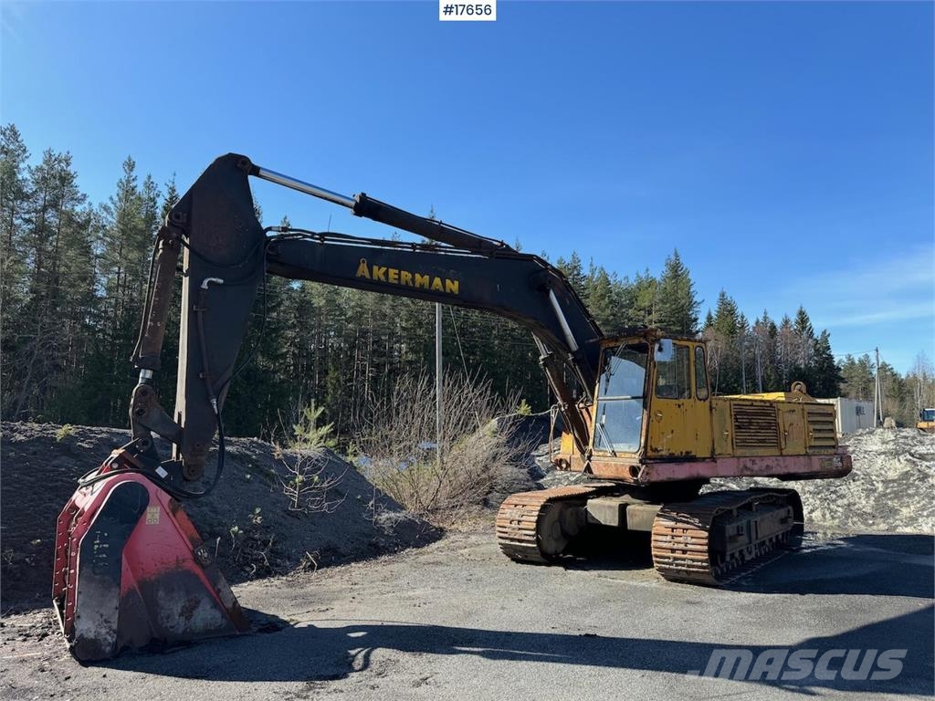 Åkerman H16c crawler excavator w/ Alu sieve bucket and too Bageri gusjeničari