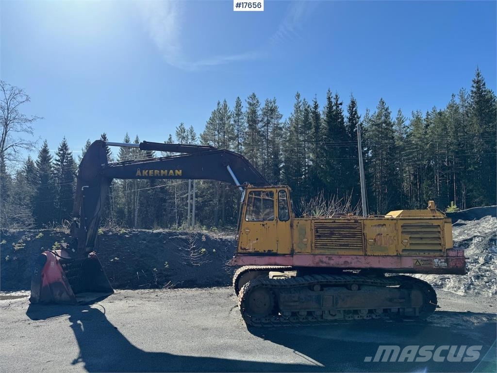 Åkerman H16c crawler excavator w/ Alu sieve bucket and too Bageri gusjeničari
