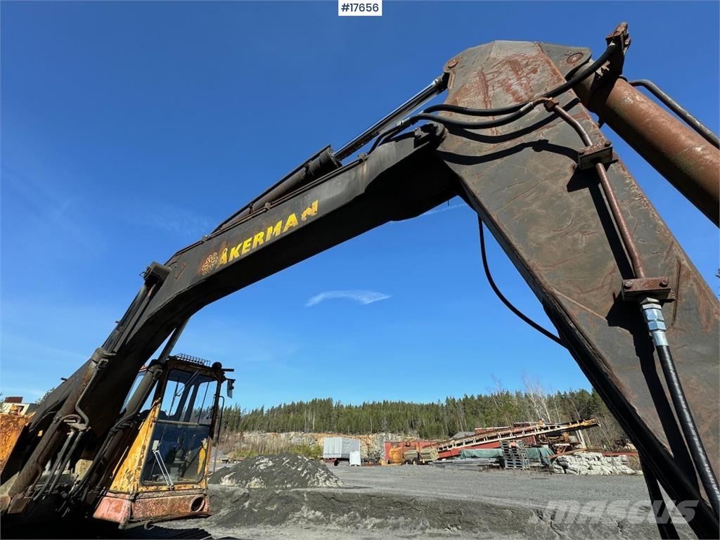 Åkerman H16c crawler excavator w/ Alu sieve bucket and too Bageri gusjeničari
