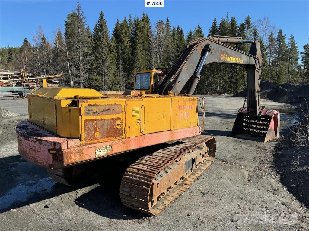 Åkerman H16c crawler excavator w/ Alu sieve bucket and too Bageri gusjeničari