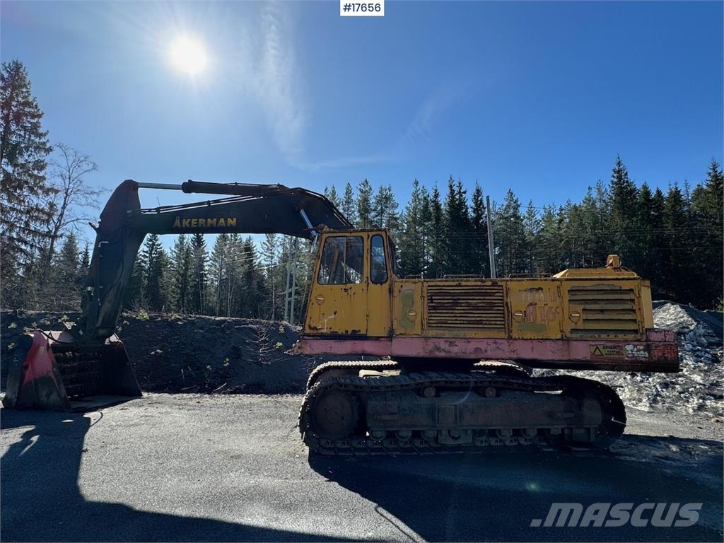 Åkerman H16c crawler excavator w/ Alu sieve bucket and too Bageri gusjeničari