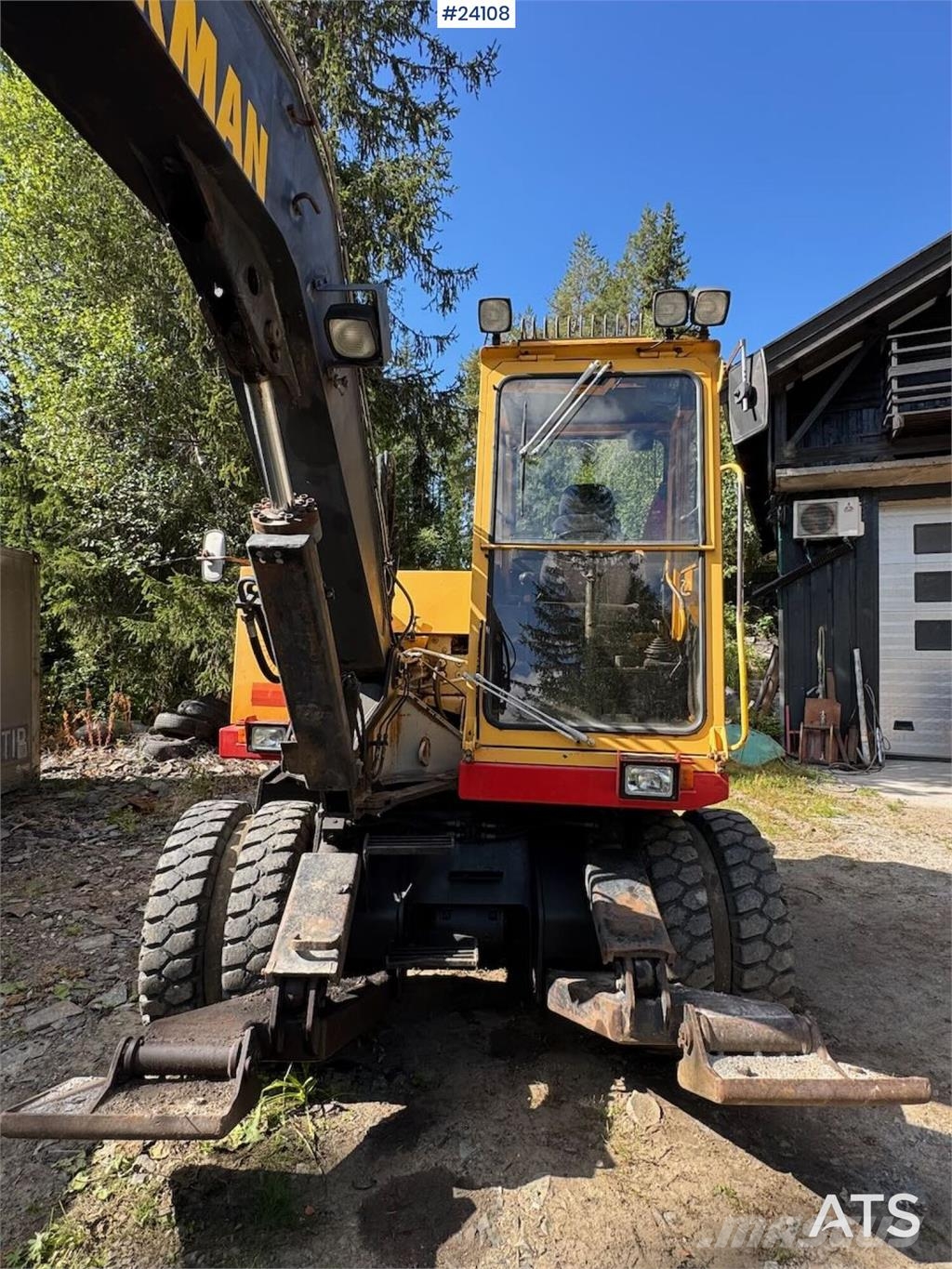 Åkerman H3M Wheeled Excavator – Tiltrotator and Bucket Excavadoras de ruedas