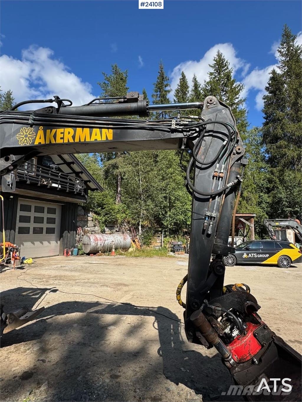 Åkerman H3M Wheeled Excavator – Tiltrotator and Bucket Excavadoras de ruedas