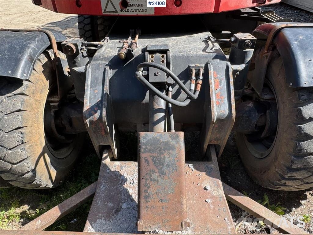 Åkerman H3M Wheeled Excavator – Tiltrotator and Bucket Excavadoras de ruedas
