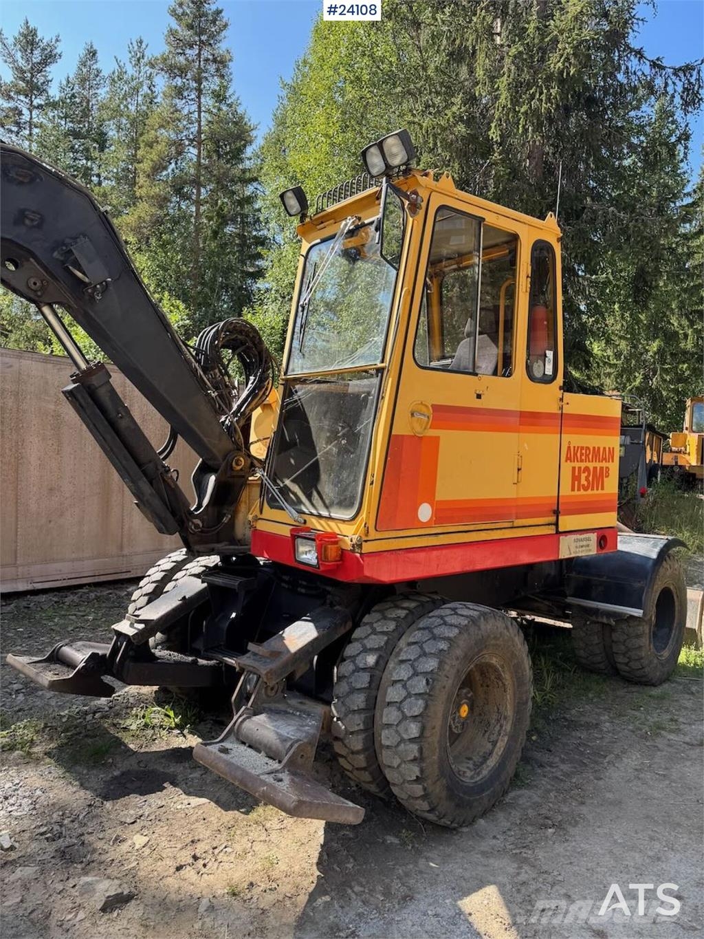 Åkerman H3M Wheeled Excavator – Tiltrotator and Bucket Excavadoras de ruedas