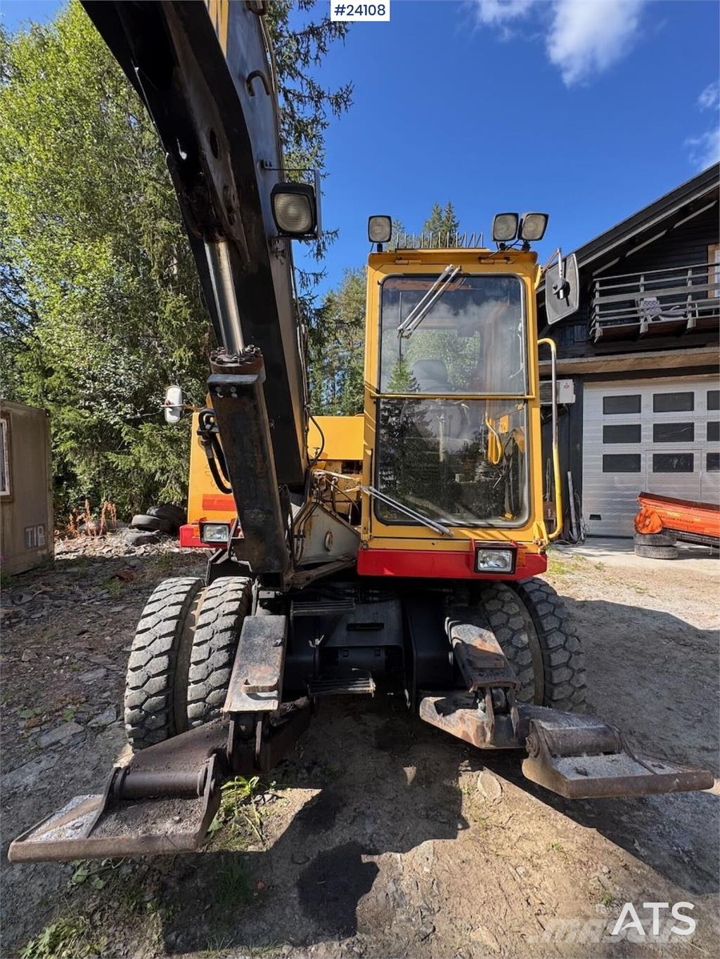 Åkerman H3M Wheeled Excavator – Tiltrotator and Bucket Excavadoras de ruedas