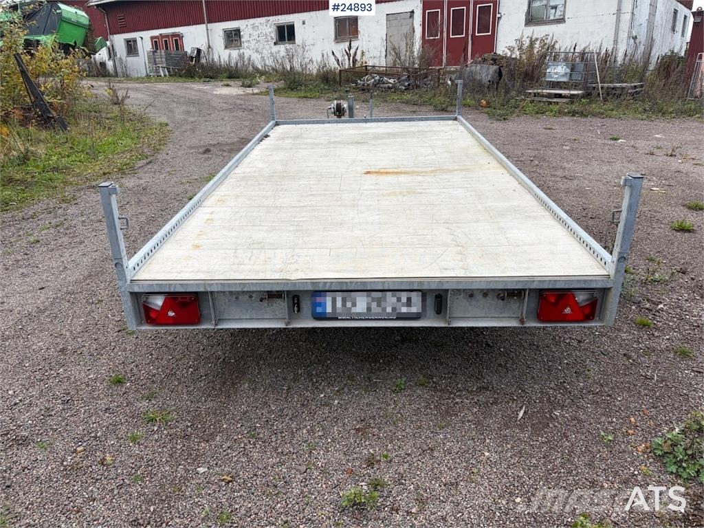 Anssems MSX 3000 machine trailer Низькорамні причепи