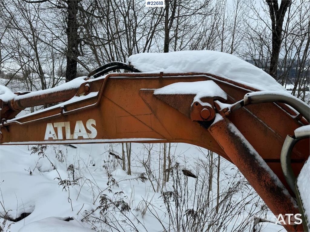 Atlas 1302E Wheel digger w/ bucket Εκσκαφείς με τροχούς - λάστιχα