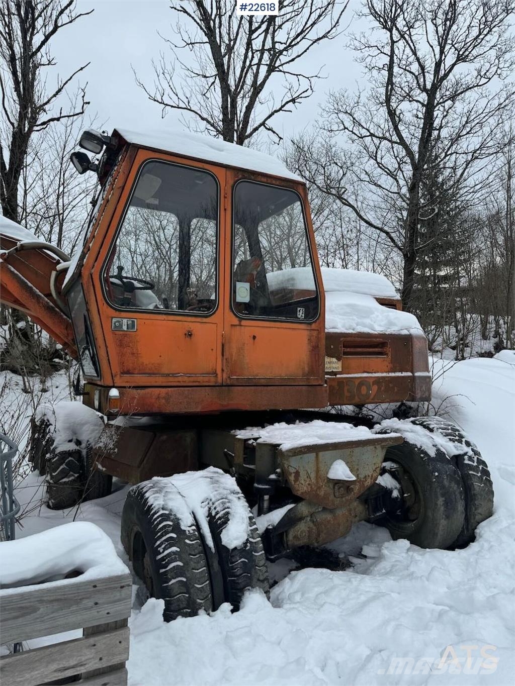 Atlas 1302E Wheel digger w/ bucket Εκσκαφείς με τροχούς - λάστιχα