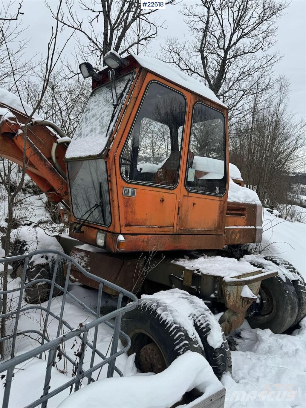 Atlas 1302E Wheel digger w/ bucket Εκσκαφείς με τροχούς - λάστιχα