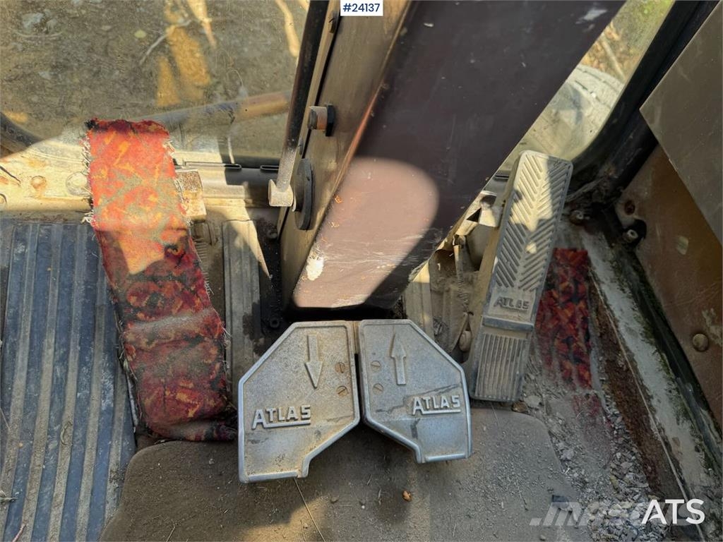 Atlas 1304 Wheeled Excavator – 2 Buckets Εκσκαφείς με τροχούς - λάστιχα