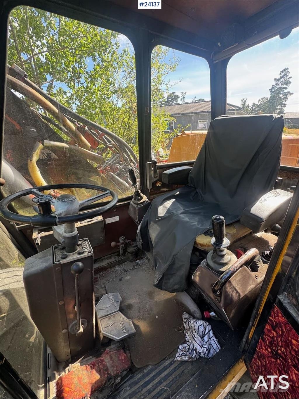 Atlas 1304 Wheeled Excavator – 2 Buckets Εκσκαφείς με τροχούς - λάστιχα