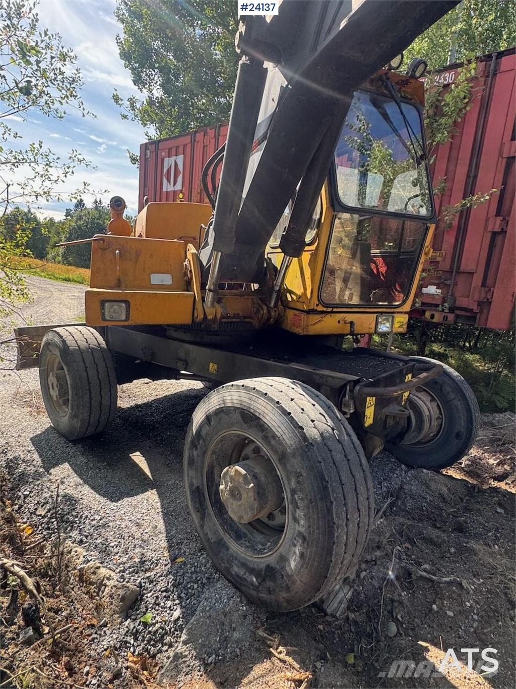 Atlas 1304 Wheeled Excavator – 2 Buckets Εκσκαφείς με τροχούς - λάστιχα