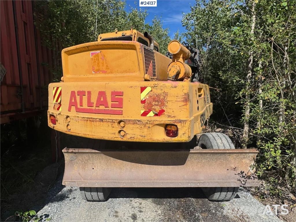 Atlas 1304 Wheeled Excavator – 2 Buckets Εκσκαφείς με τροχούς - λάστιχα