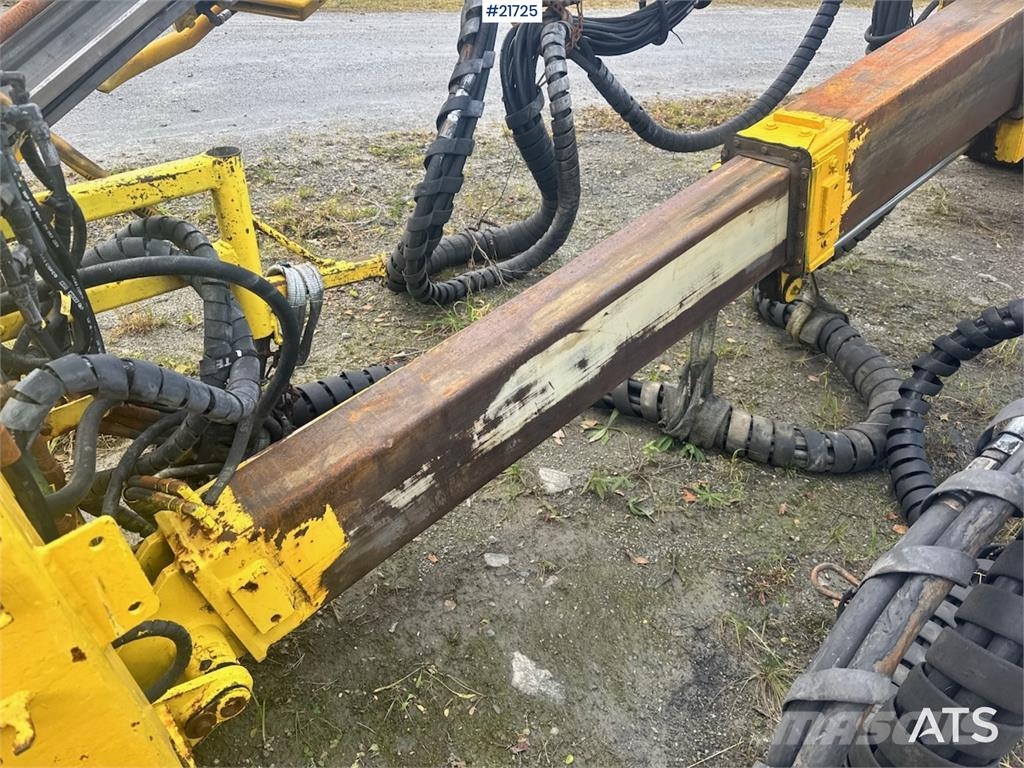 Atlas Copco Boomer MC2 tunnel drilling rig. Εξοπλισμός οριζόντιων διατρήσεων