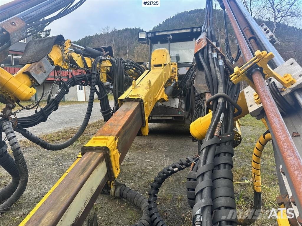 Atlas Copco Boomer MC2 tunnel drilling rig. Εξοπλισμός οριζόντιων διατρήσεων