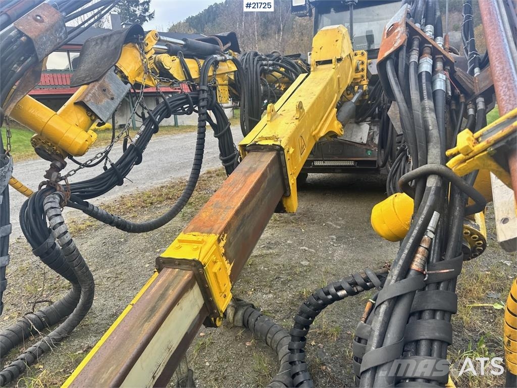 Atlas Copco Boomer MC2 tunnel drilling rig. Εξοπλισμός οριζόντιων διατρήσεων