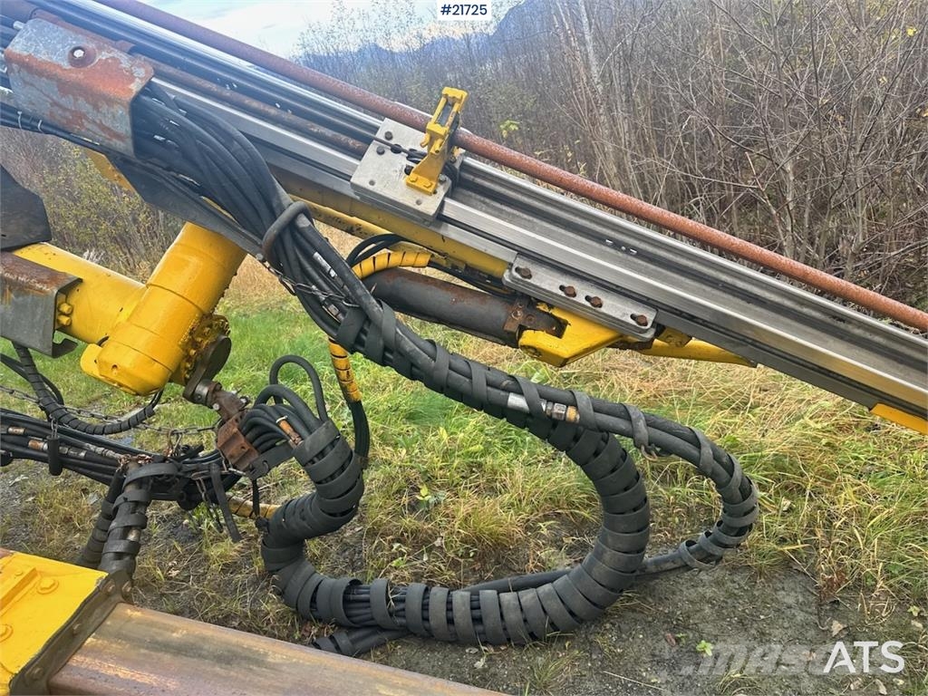 Atlas Copco Boomer MC2 tunnel drilling rig. Εξοπλισμός οριζόντιων διατρήσεων