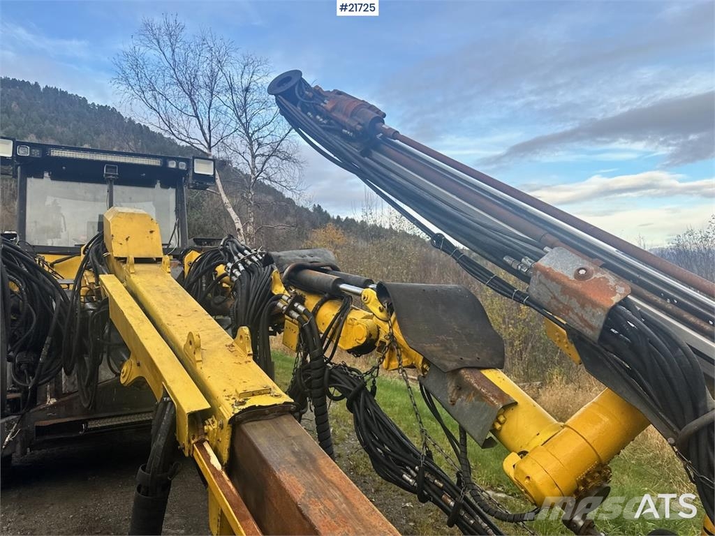 Atlas Copco Boomer MC2 tunnel drilling rig. Εξοπλισμός οριζόντιων διατρήσεων