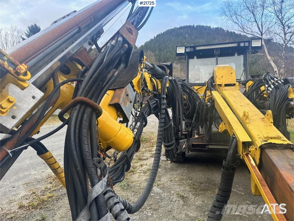 Atlas Copco Boomer MC2 tunnel drilling rig. Εξοπλισμός οριζόντιων διατρήσεων