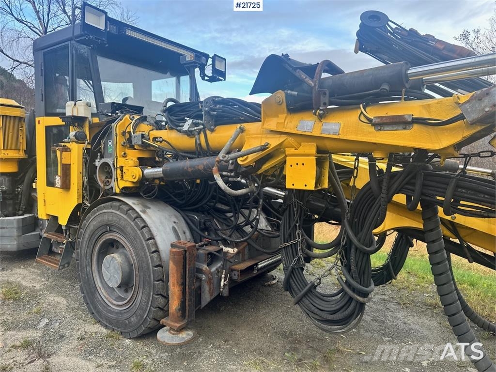 Atlas Copco Boomer MC2 tunnel drilling rig. Εξοπλισμός οριζόντιων διατρήσεων