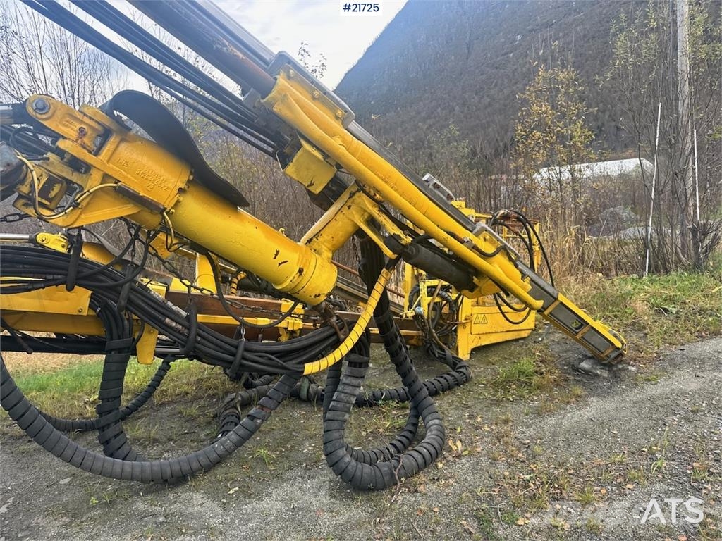 Atlas Copco Boomer MC2 tunnel drilling rig. Εξοπλισμός οριζόντιων διατρήσεων