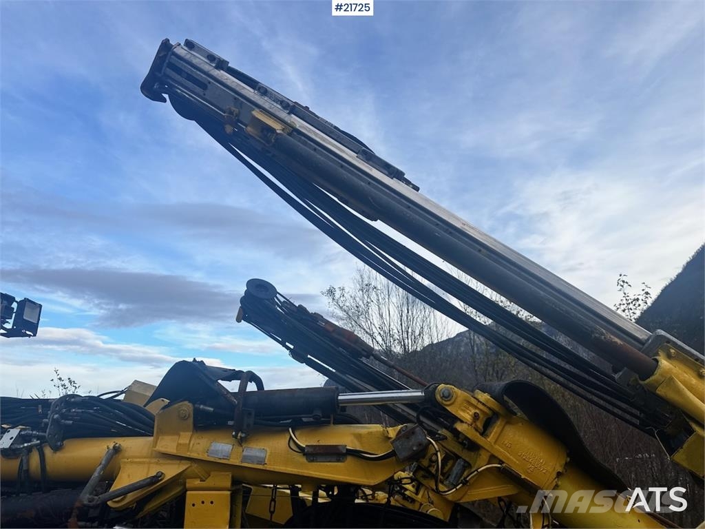 Atlas Copco Boomer MC2 tunnel drilling rig. Εξοπλισμός οριζόντιων διατρήσεων