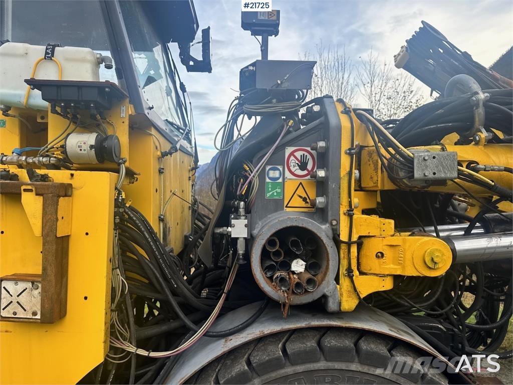 Atlas Copco Boomer MC2 tunnel drilling rig. Εξοπλισμός οριζόντιων διατρήσεων