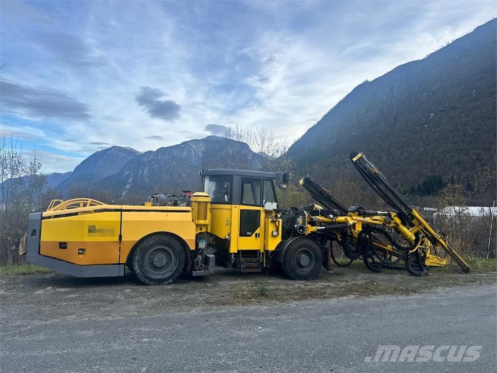 Atlas Copco Boomer MC2 tunnel drilling rig. Εξοπλισμός οριζόντιων διατρήσεων