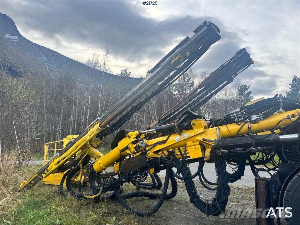 Atlas Copco Boomer MC2 tunnel drilling rig. Εξοπλισμός οριζόντιων διατρήσεων