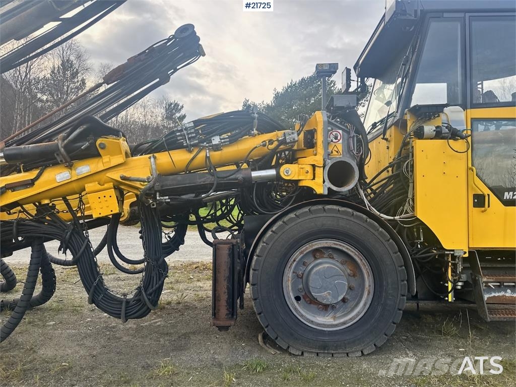Atlas Copco Boomer MC2 tunnel drilling rig. Εξοπλισμός οριζόντιων διατρήσεων