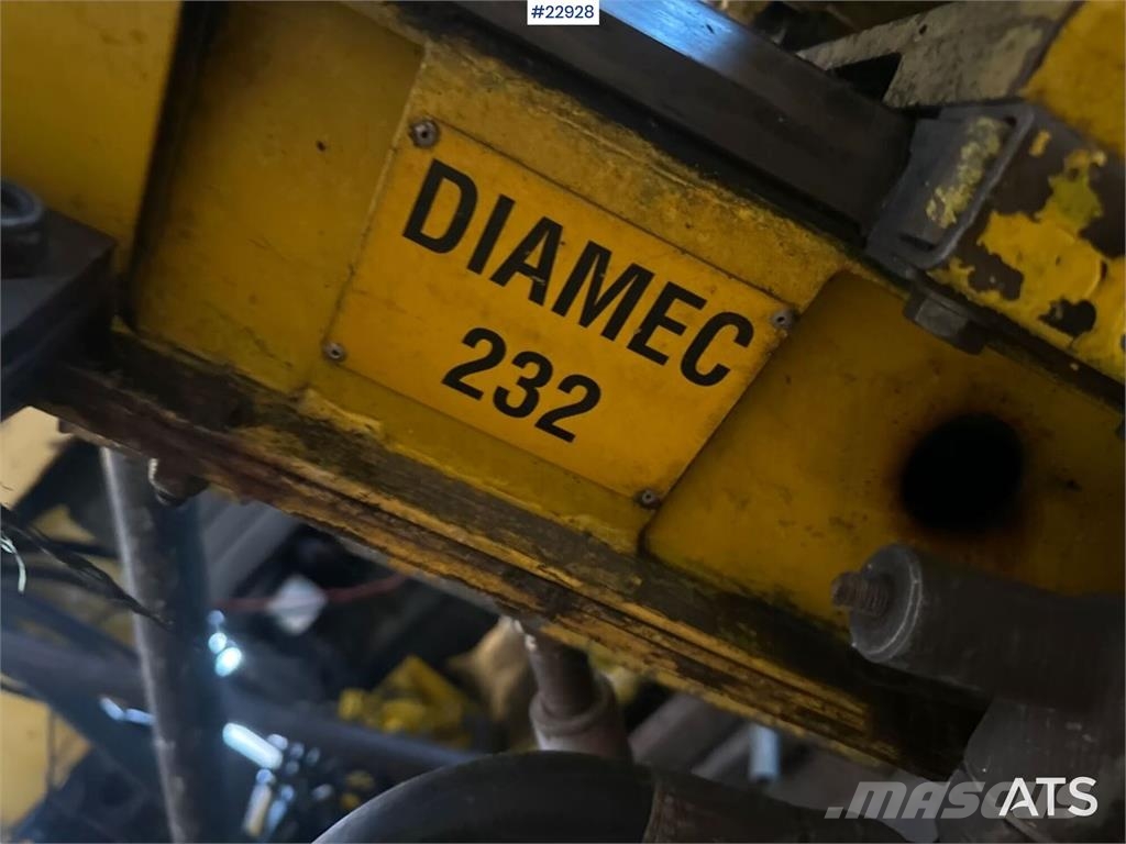 Atlas Copco Diamec 232 diamond drilling rig w/ 2002 Kubota RG3 Oberflächenbohrgeräte