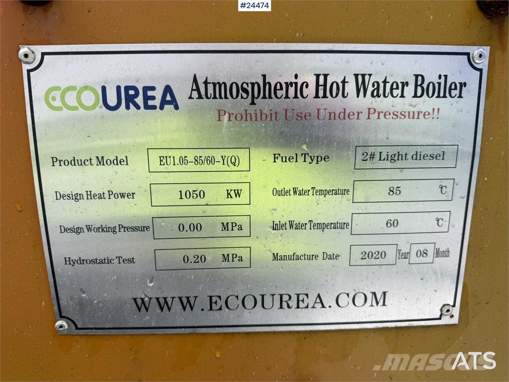 Atmospheric Hot Water Boiler Ostalo
