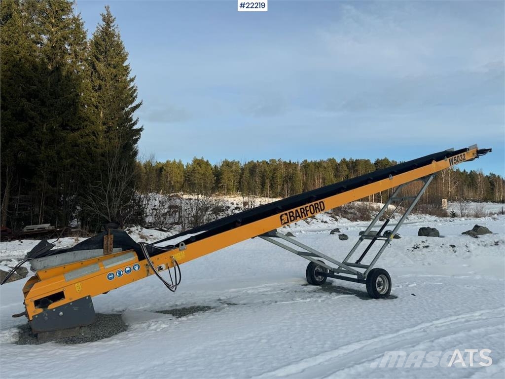 Barford W5032 conveyor belt معدات البناء - غير ذلك