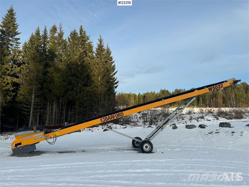 Barford W5032 conveyor belt معدات البناء - غير ذلك