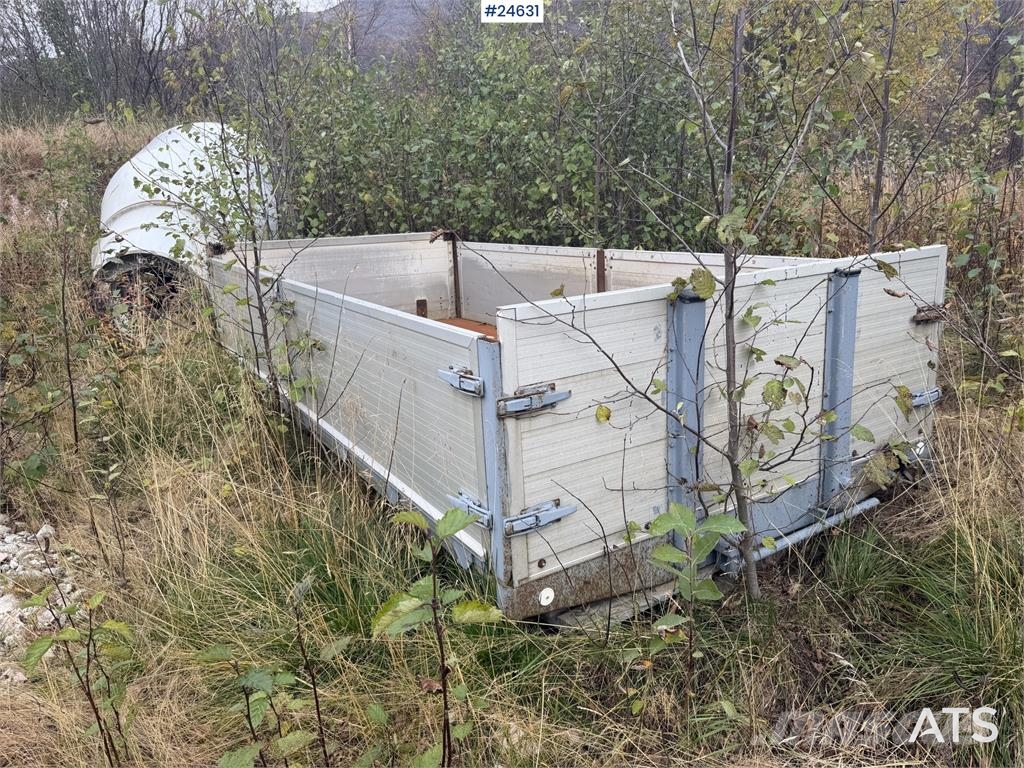Briab SLB2TT-20-50 2-axle bogie tipping trailer with bod Самосвальные прицепы